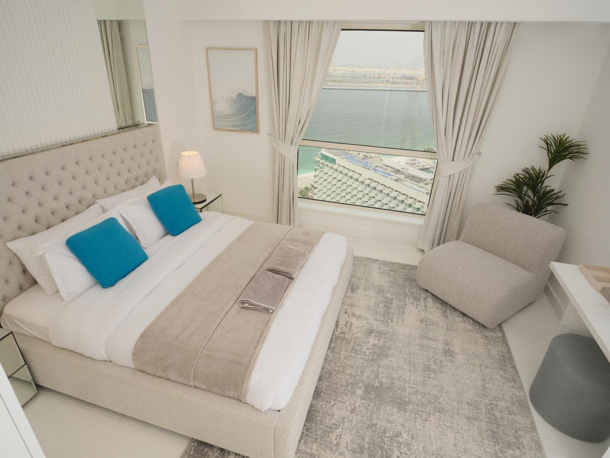 Jbr Beachfront Luxe Apartment All Rooms Sea Facing Dubai Dış mekan fotoğraf